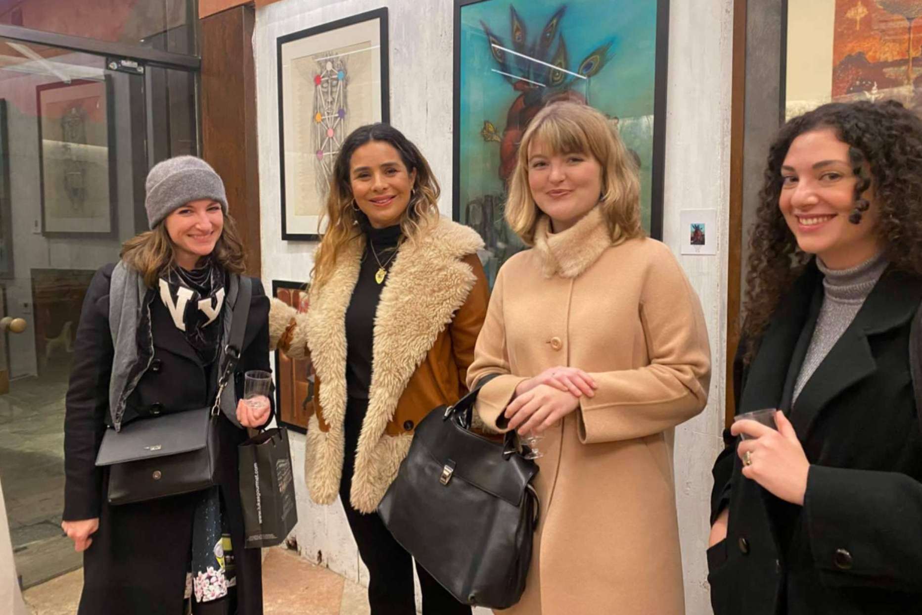 La artista Martha Sáenz, invitada a la exposición organizada por el Consejo de Leonora Carrington