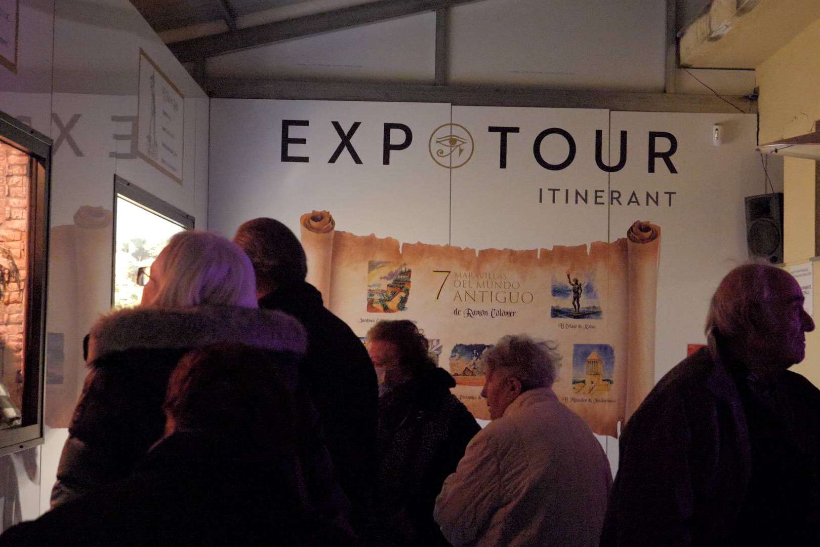 La obra de Ramón Colomer destaca en la apertura de Expotour Itinerant