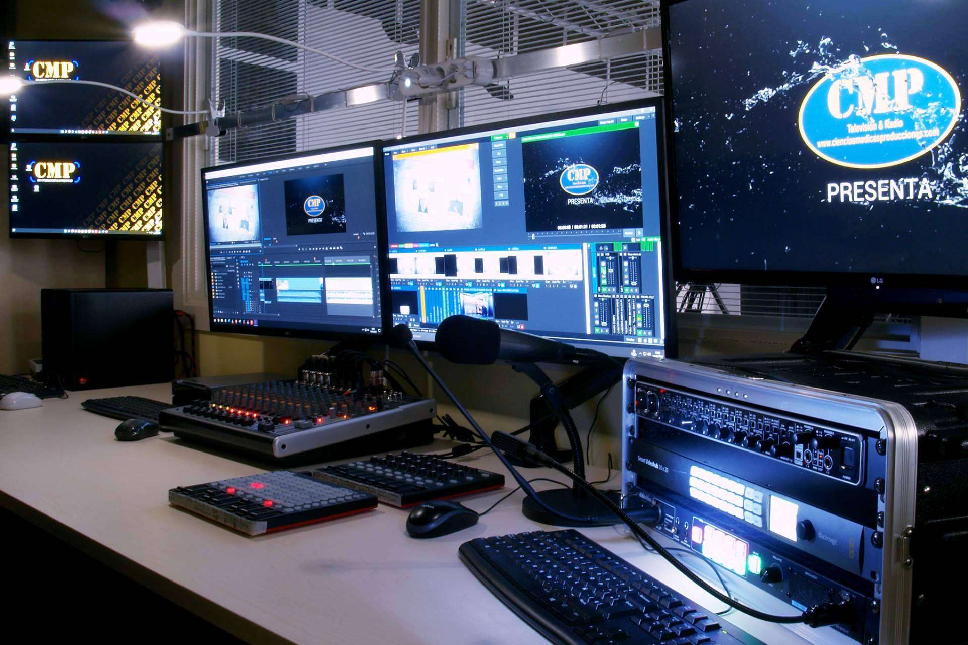 CMP, la destacada productora audiovisual de Excelencia Médica TV, estrena nuevo plató de televisión en Madrid