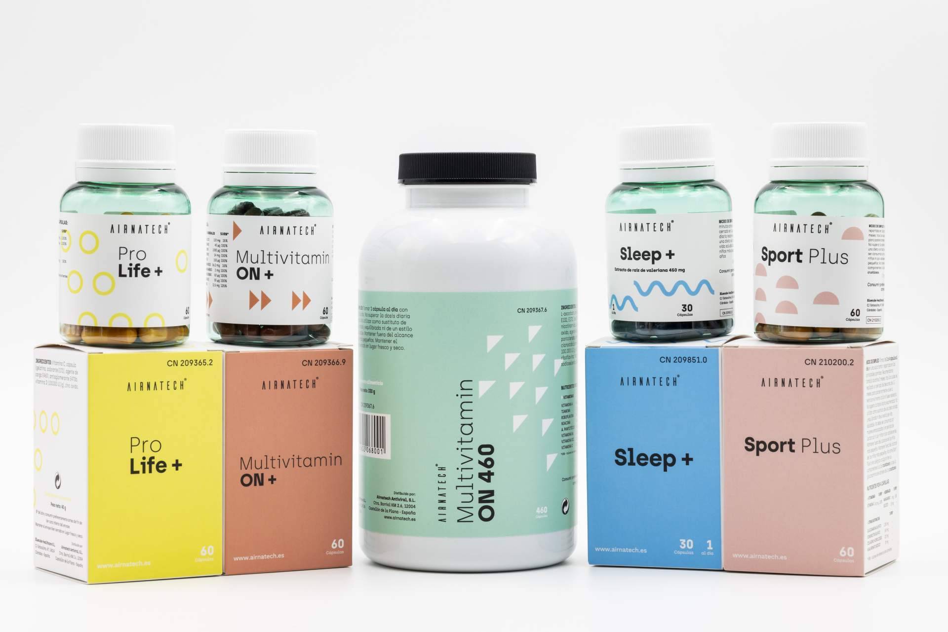Llega al mercado la línea de complementos alimenticios de Airnatech