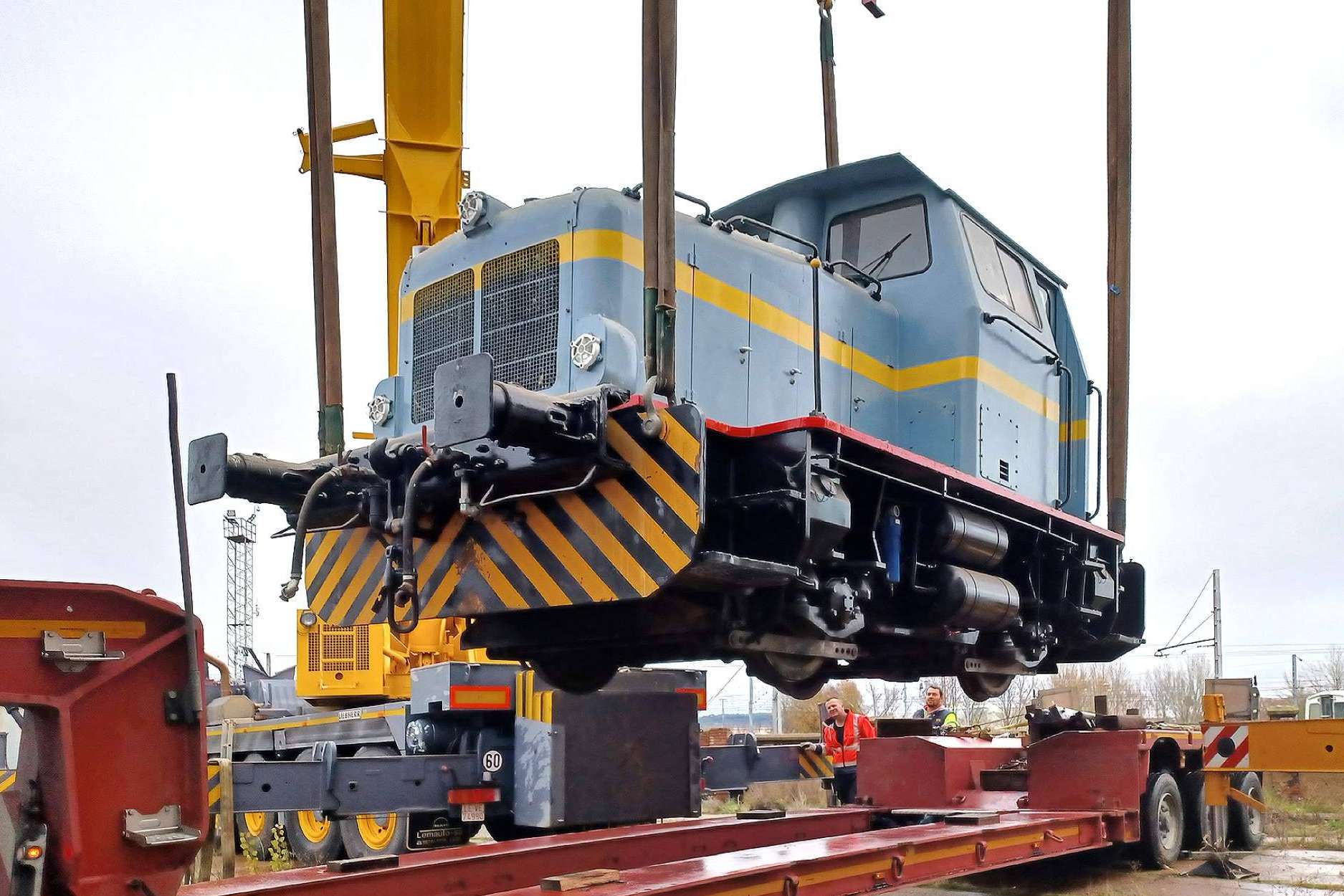 Una histórica locomotora construida por Babcock & Wilcox preservada por la Fundación del Patrimonio Ferroviario