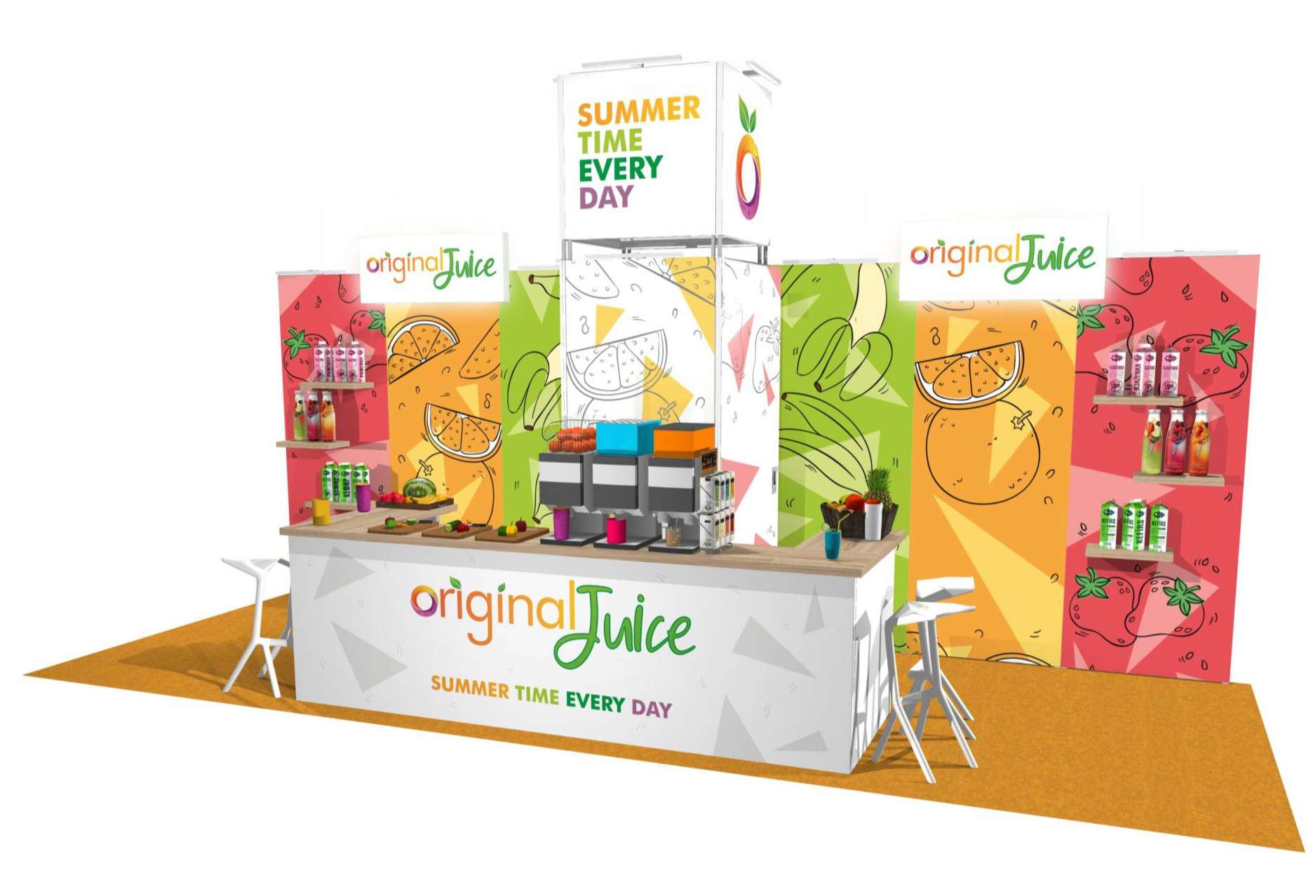 Olika ayuda a las empresas de toda España a triunfar en ferias y eventos con sus diferentes modelos de stand