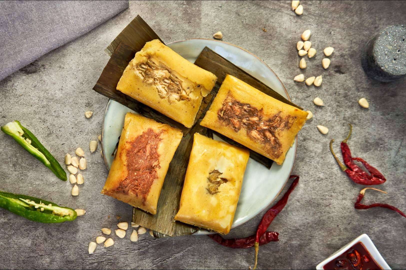 Maíz Maya ofrece tamales de maíz como en México