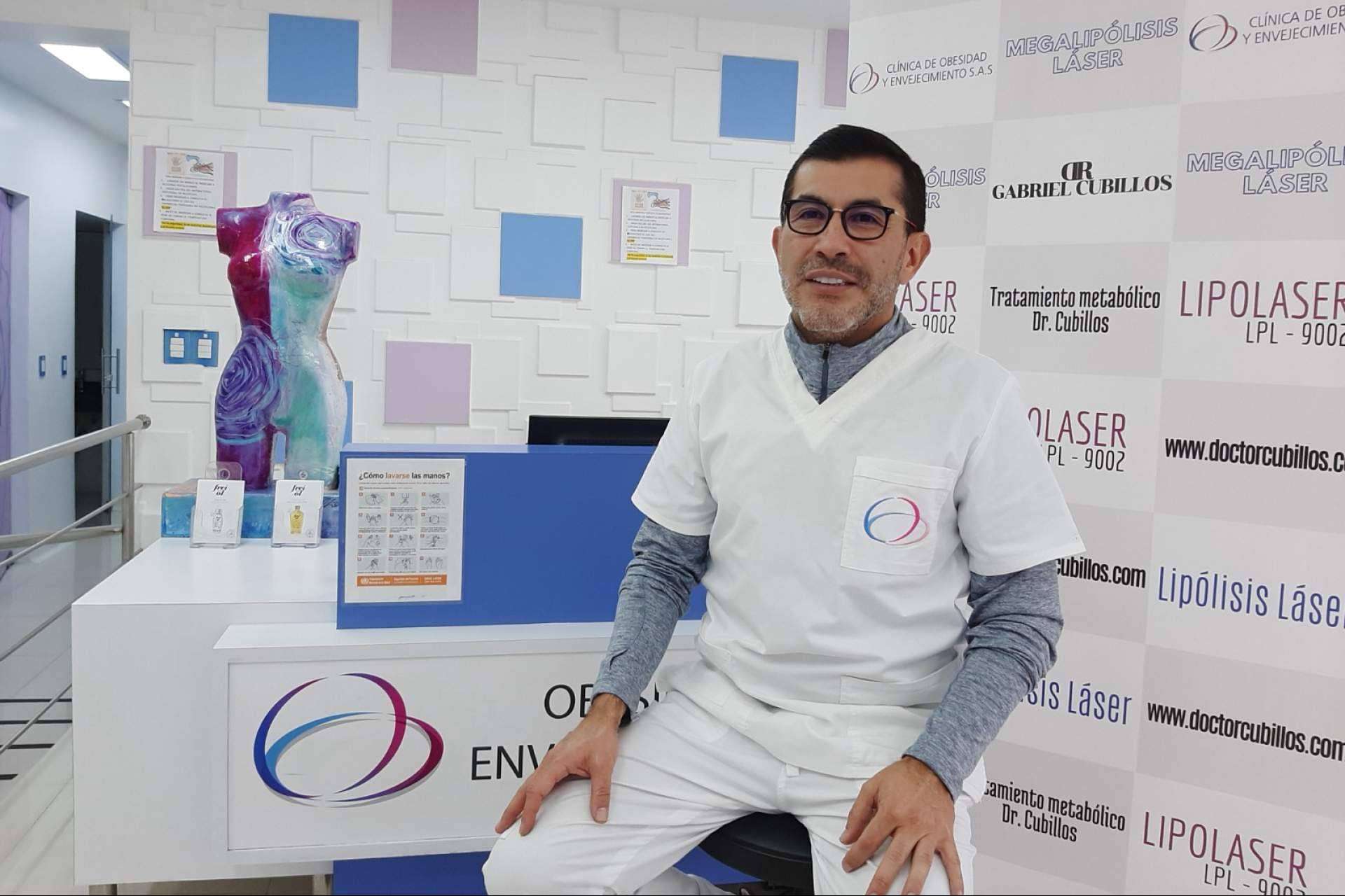 Dr. Gabriel Cubillos, director científico de la Clínica Obesidad y Envejecimiento