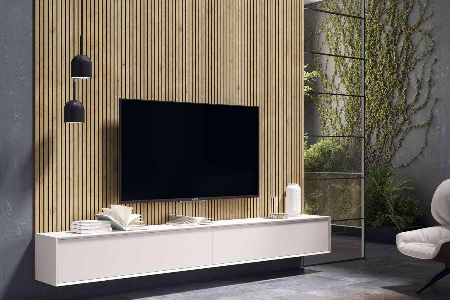 La fabricación de muebles de TV con BoCubi