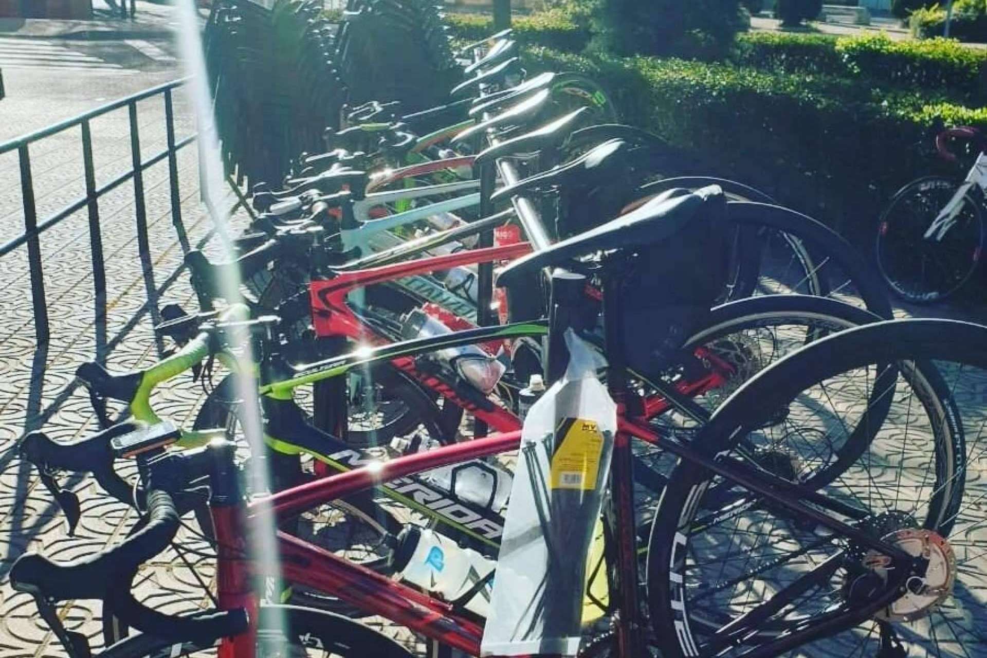 El lugar de encuentro para los ciclistas es Le Boutique Bike