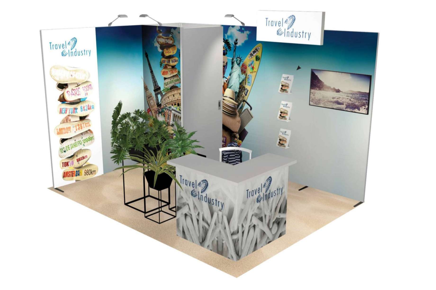 Las ventajas del stand desmontable para ferias, por Olika Stands