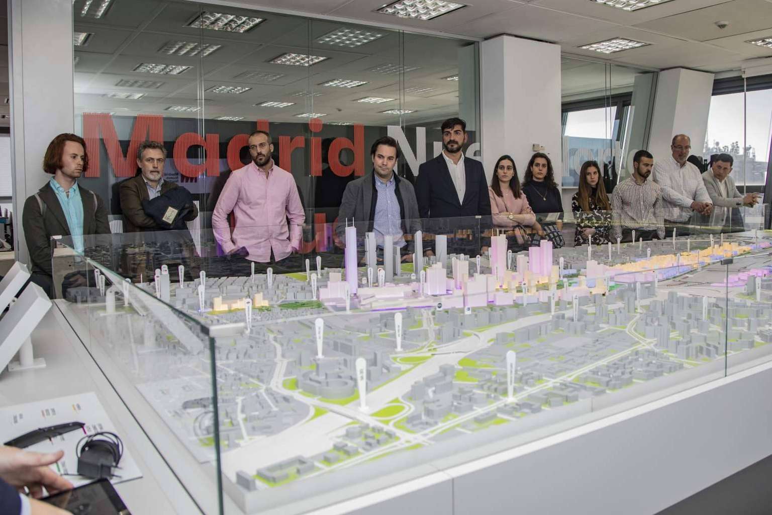 Real Estate Business School organiza una visita al proyecto Crea Madrid Nuevo Norte