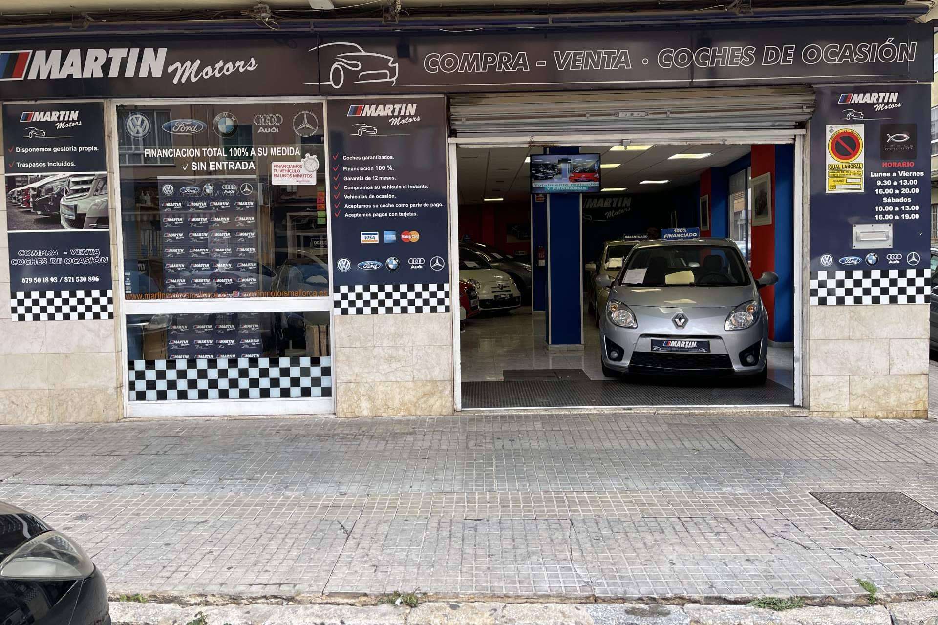 Un concesionario de coches segunda mano en Mallorca con más de 30 años de experiencia en el sector, Martín Motors