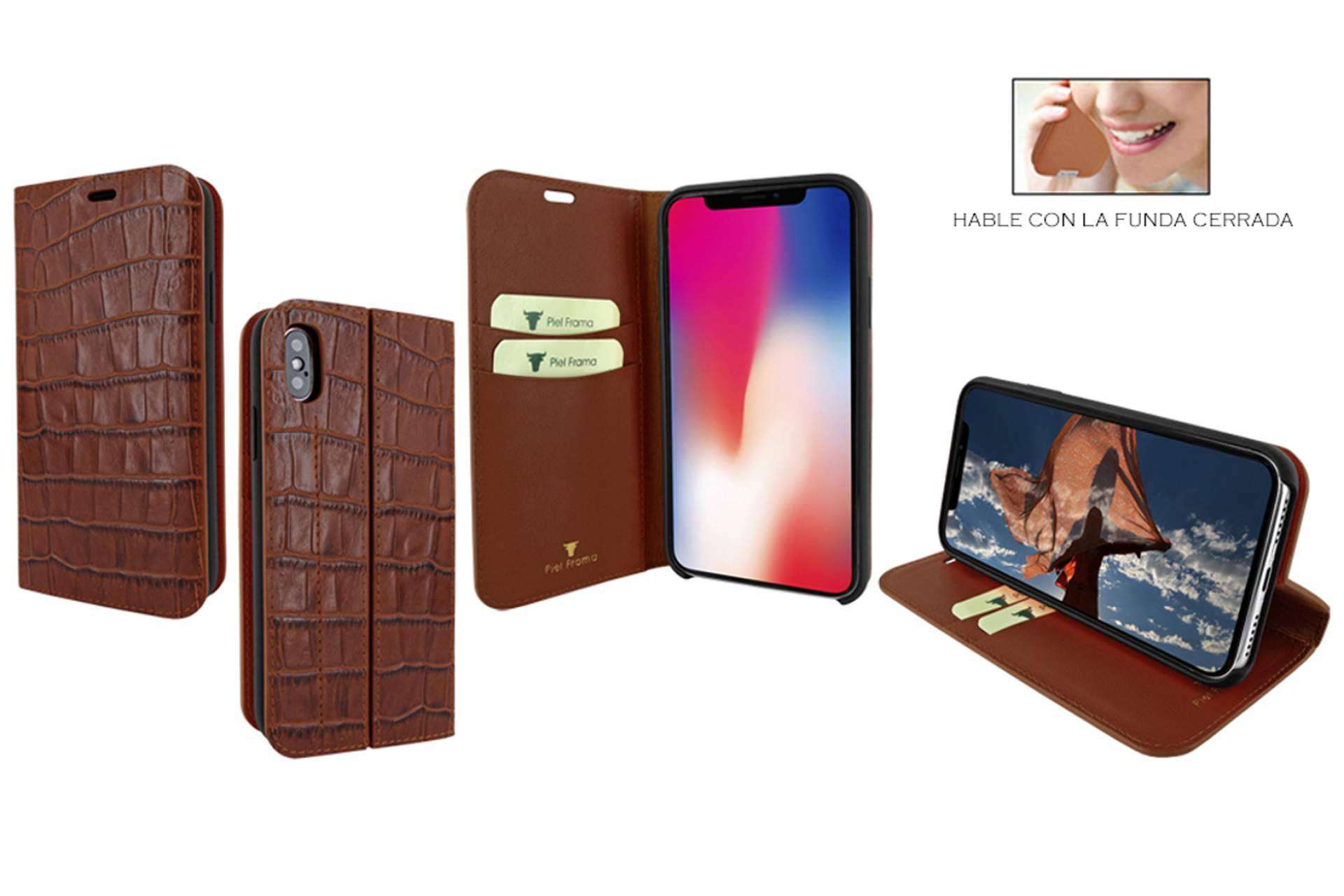 La funda Frama Slim de Piel Frama protege el iPhone 14 Pro Max con elegancia