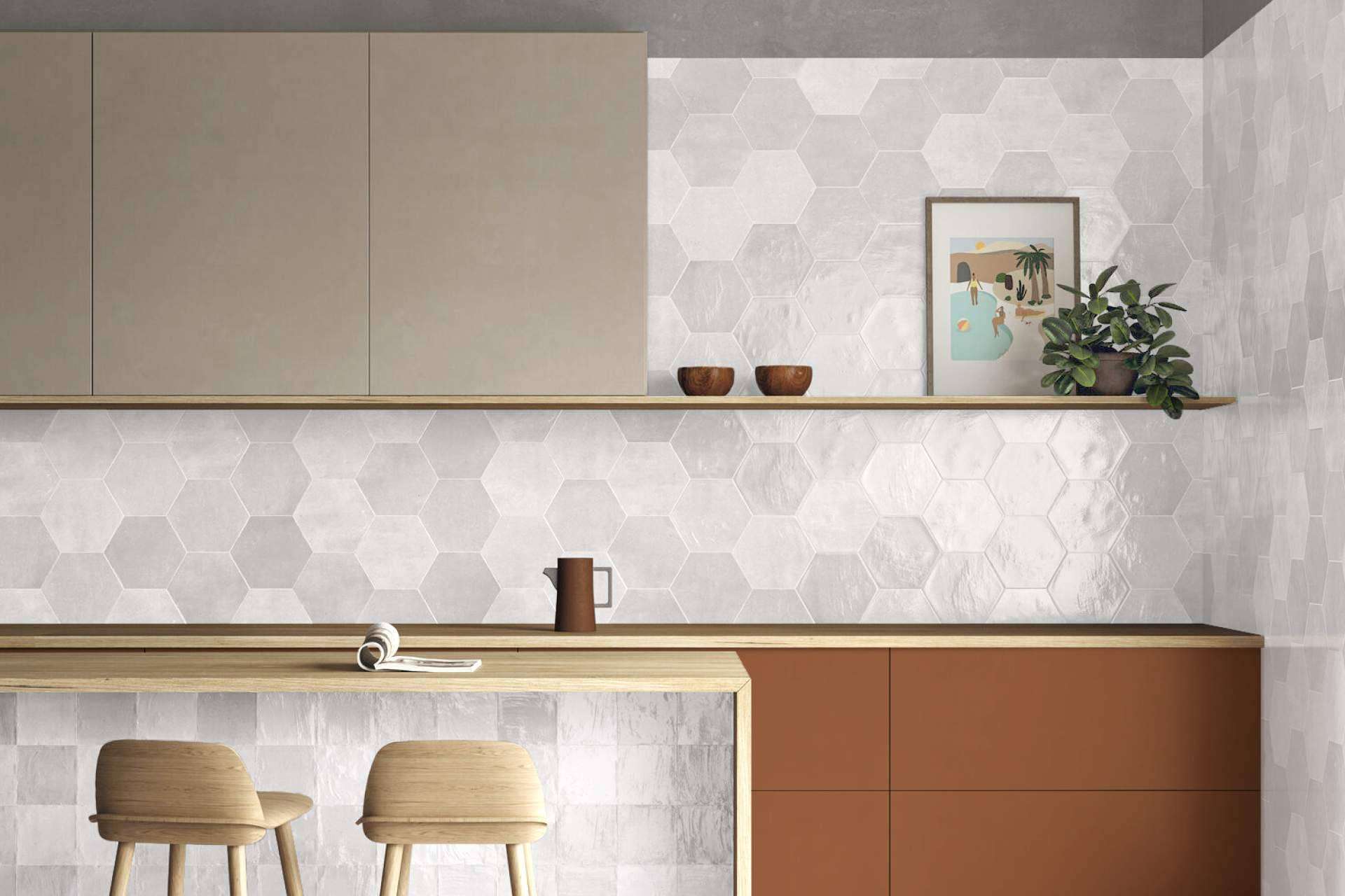 Azulejos blancos para la cocina, una de las grandes tendencias en el mundo del interiorismo