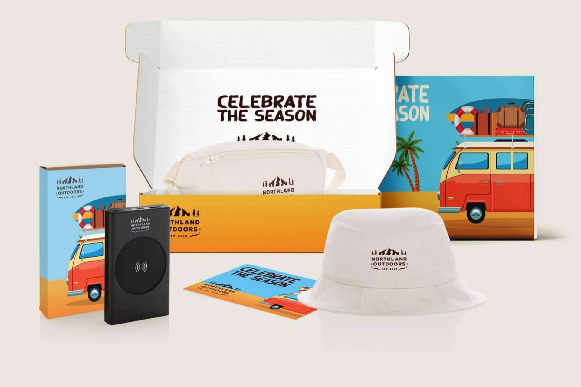 Regalos personalizados con sets de Ainos Publicidad para empresas