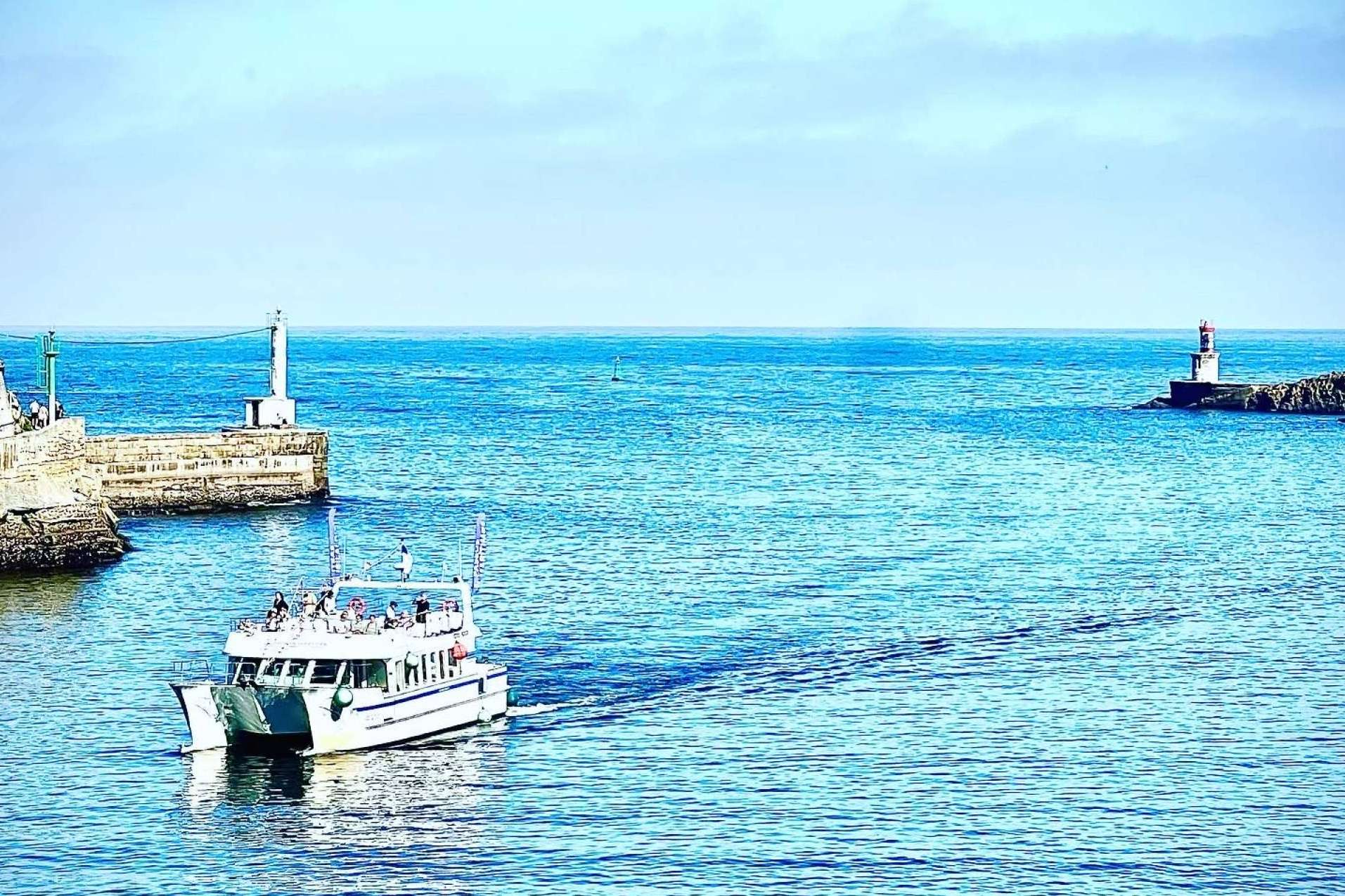Una ruta costera con toda la información a un click a bordo del Ciudad San Sebastian