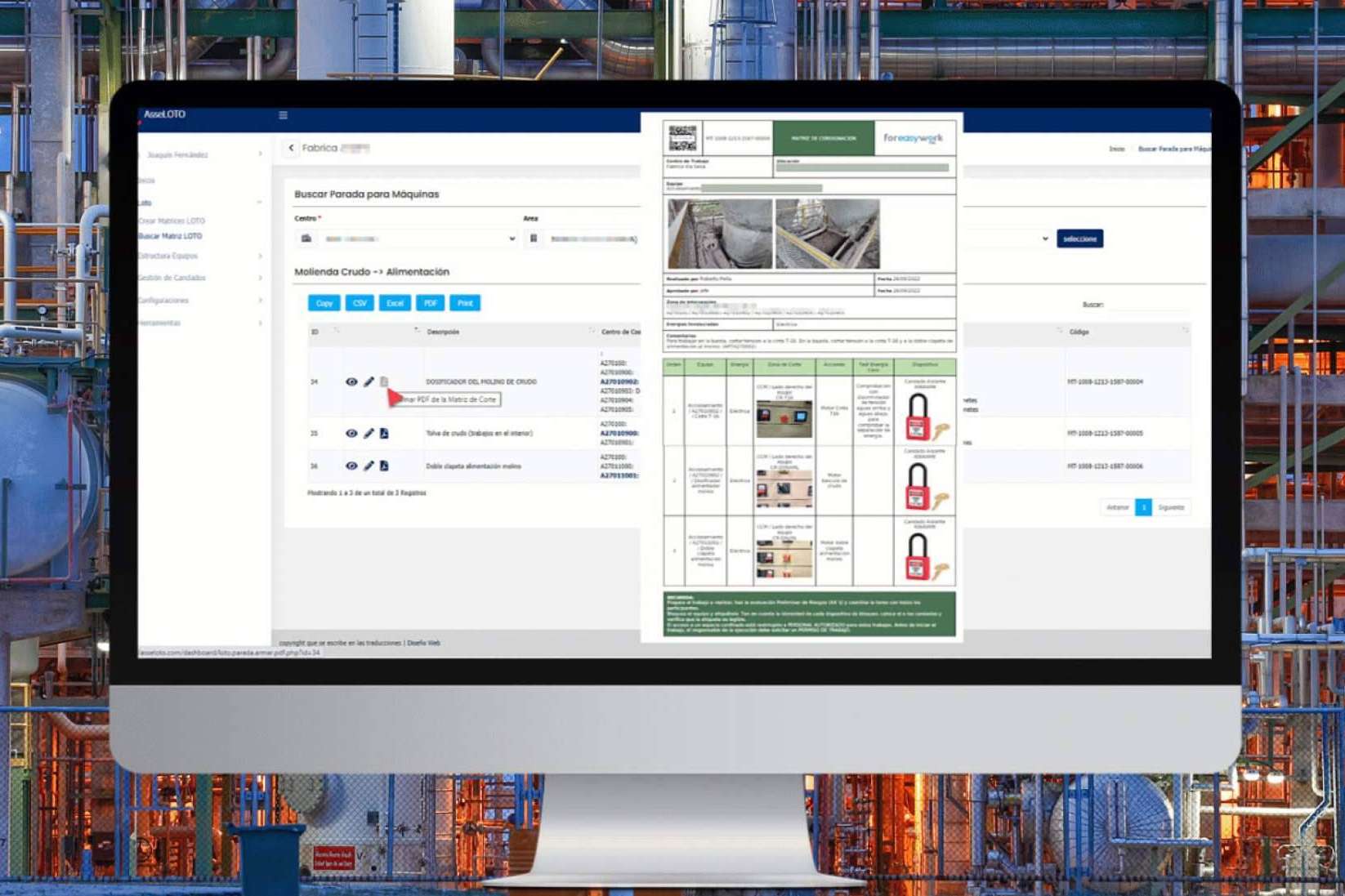 For Easy Work señala la relevancia de los Bloqueos de Seguridad Industrial o Lock Out - Tag Out