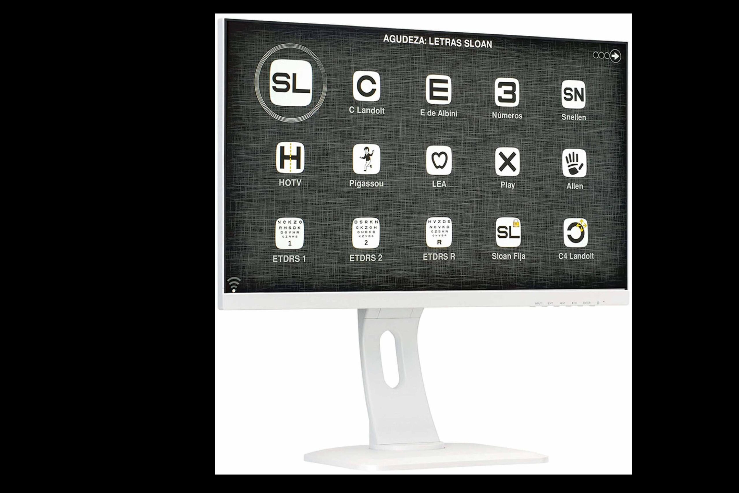 Pantalla polarizada multifunción 24 de GX2; precisión y tecnología en exámenes visuales de alta calidad