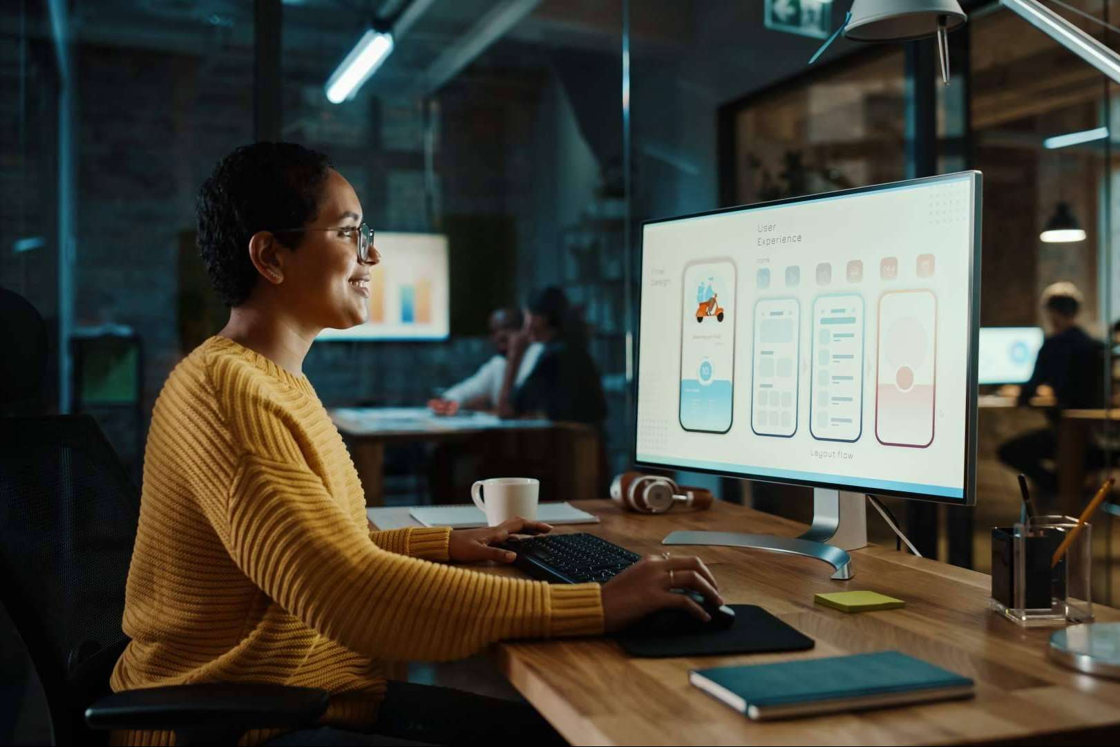LyovoGraphics cuenta con un equipo de expertos diseñadores de UI y UX