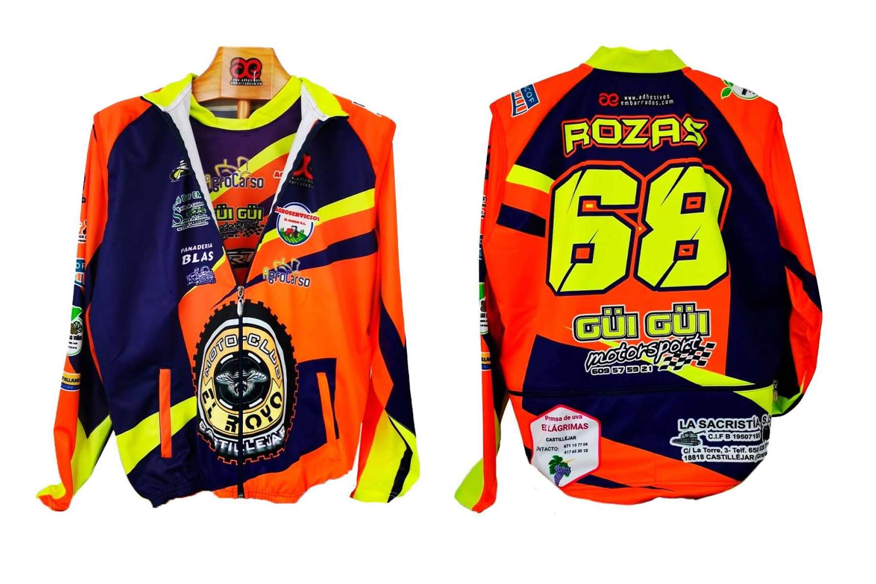 ¿Dónde encontrar ropa personalizada para motos offroad? ADHESIVOSEMBARRADOS