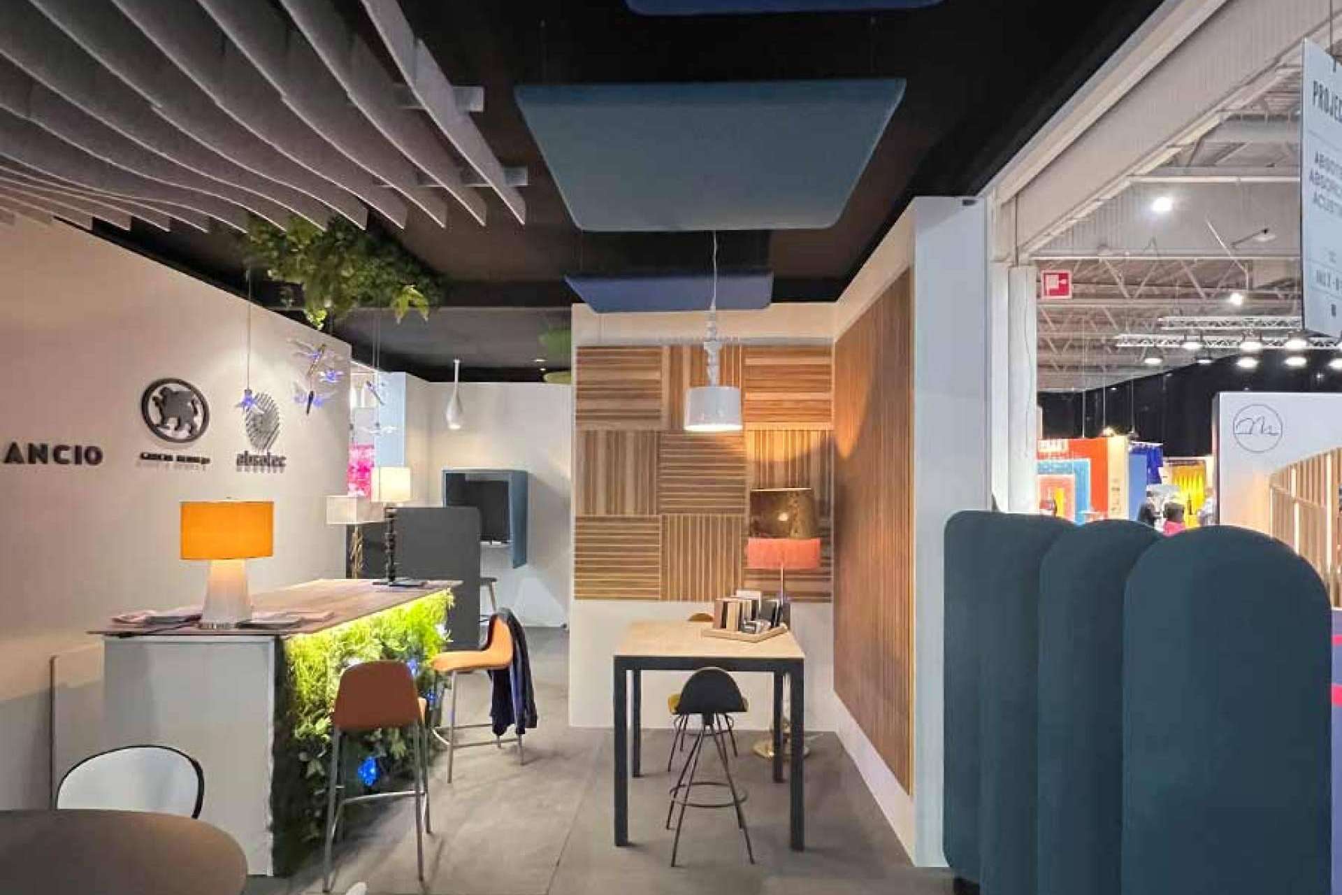Absotec presenta en la feria Maison&Object nuevas soluciones para incrementar el bienestar y confort acústico