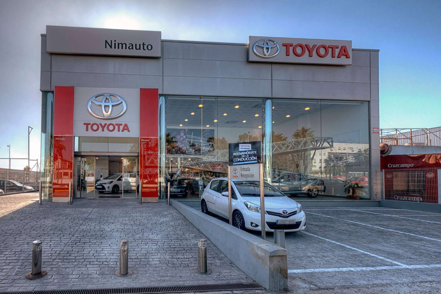 Los servicios del concesionario de Toyota Nimogordillo