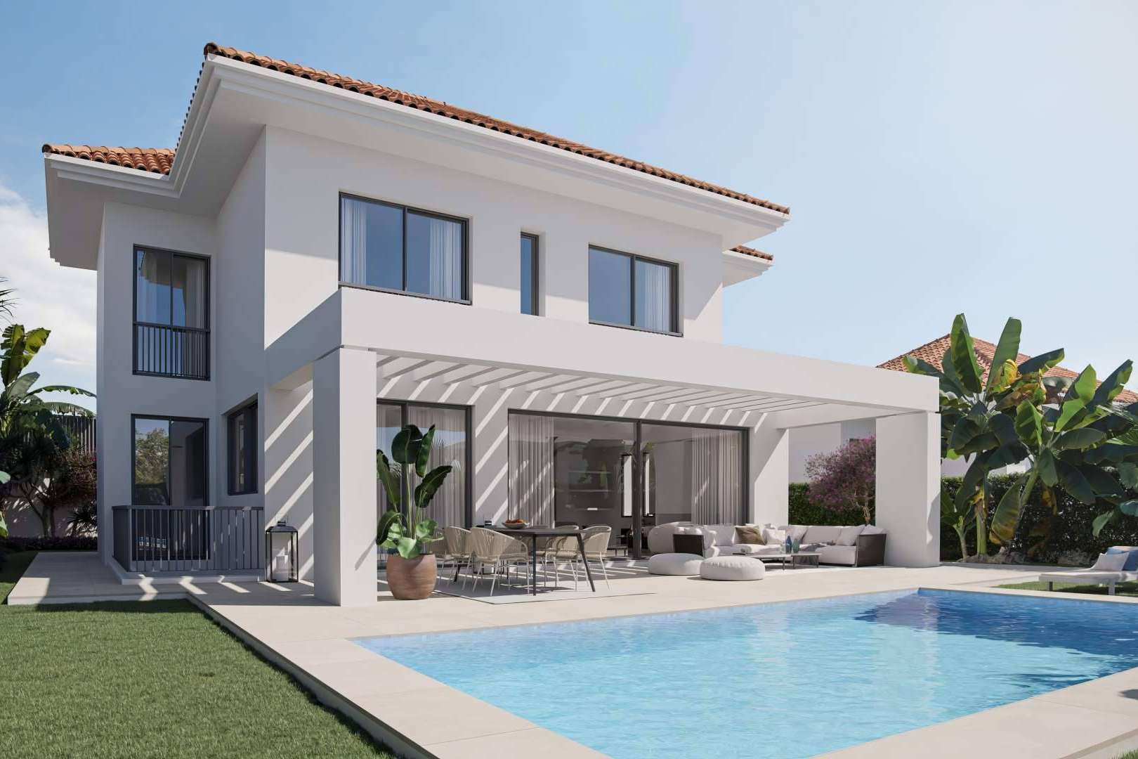 Melissa, una obra nueva de 7 exclusivas villas en Calahonda (Mijas Costa), por Nomad Realty