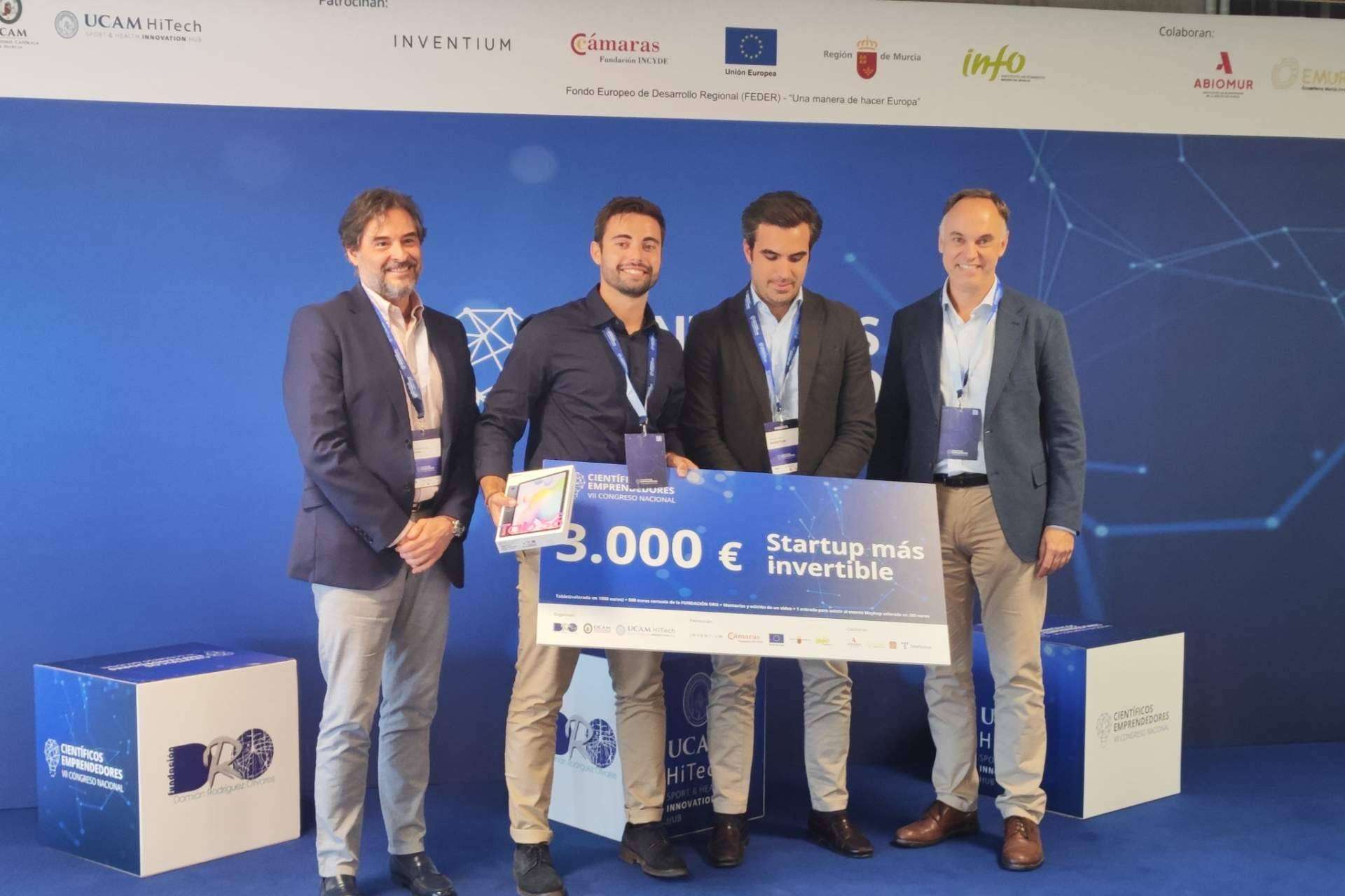 En el concurso de pitches organizado en UCAM HiTech compiten 10 startups de base científica/tecnológica