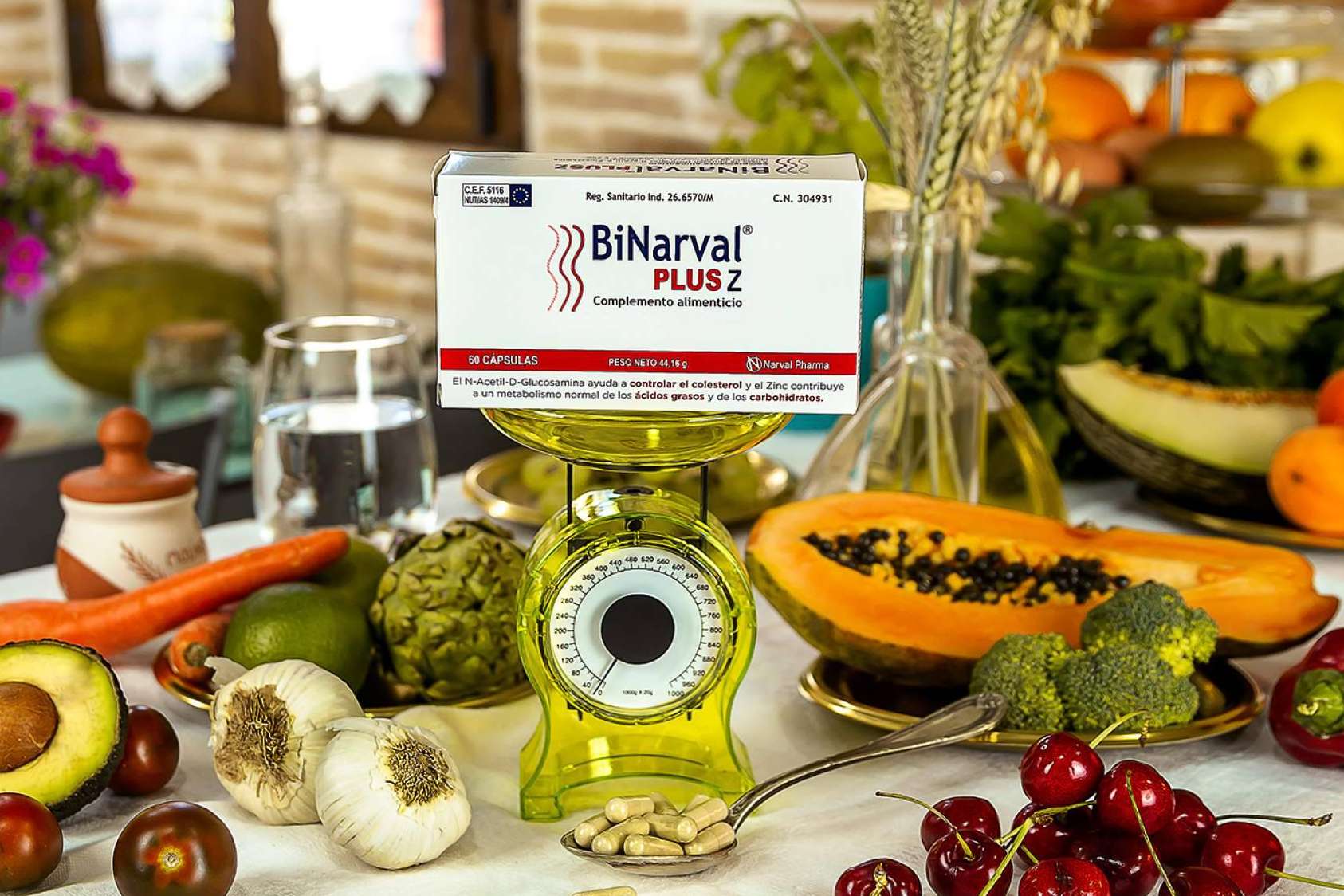 Escoger Binarval Plus Z y una dieta sana para la temporada de fiestas y excesos