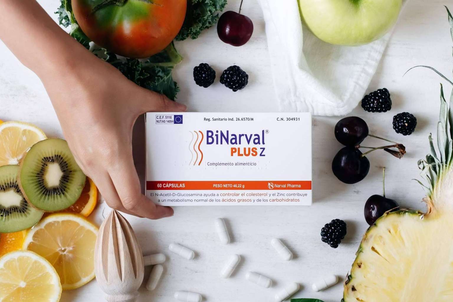 Contrarrestar los excesos de estas fechas con Binarval Plus Z de Narval Pharma