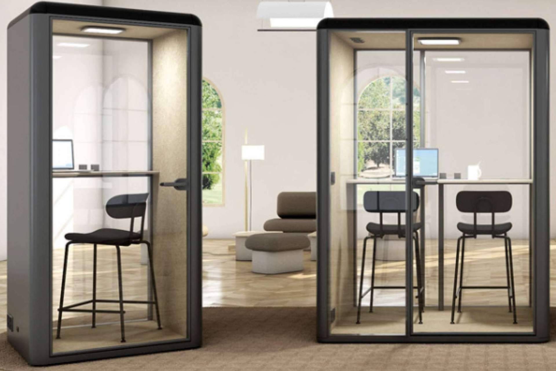 Conocer las principales ventajas de las cabinas acústicas, de la mano de OfficeDeco