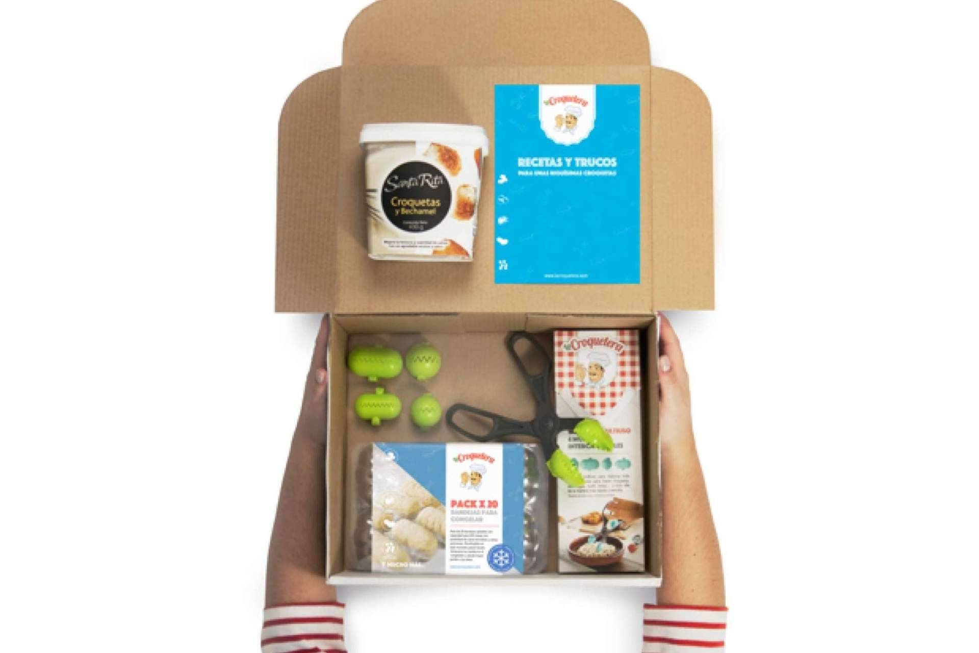 Kit de iniciación de La Croquetera; El aliado para cocinar croquetas y albóndigas