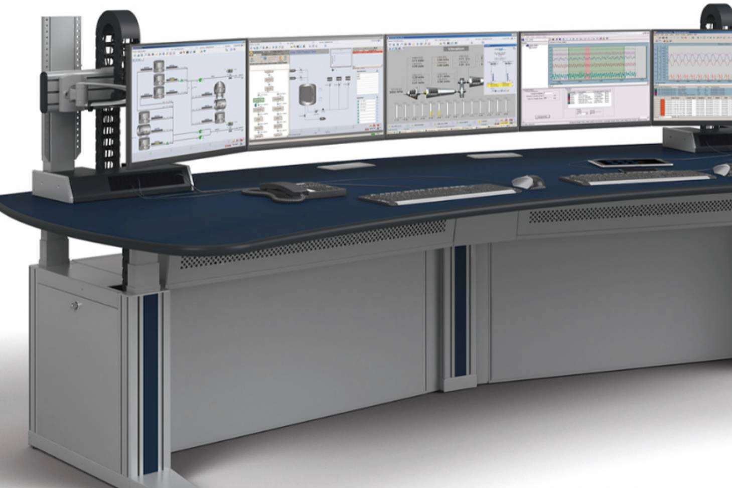 Mobiliario ergonómico para salas de control, de la mano de OfficeDeco