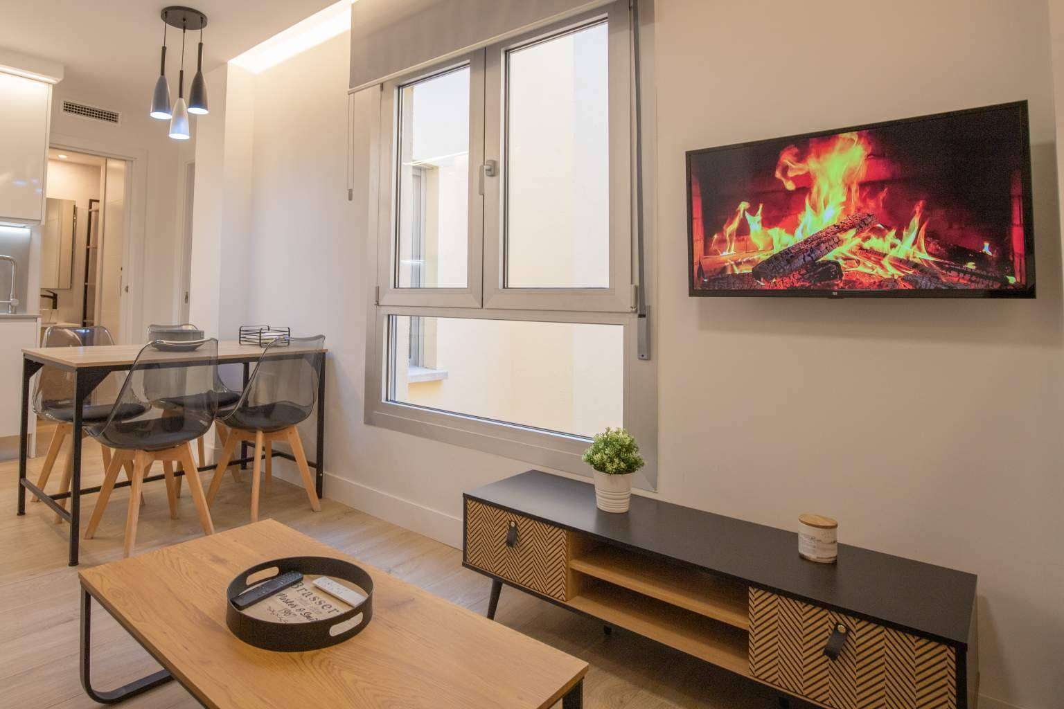 Confort y excelente ubicación en apartamentos de media estancia en Madrid