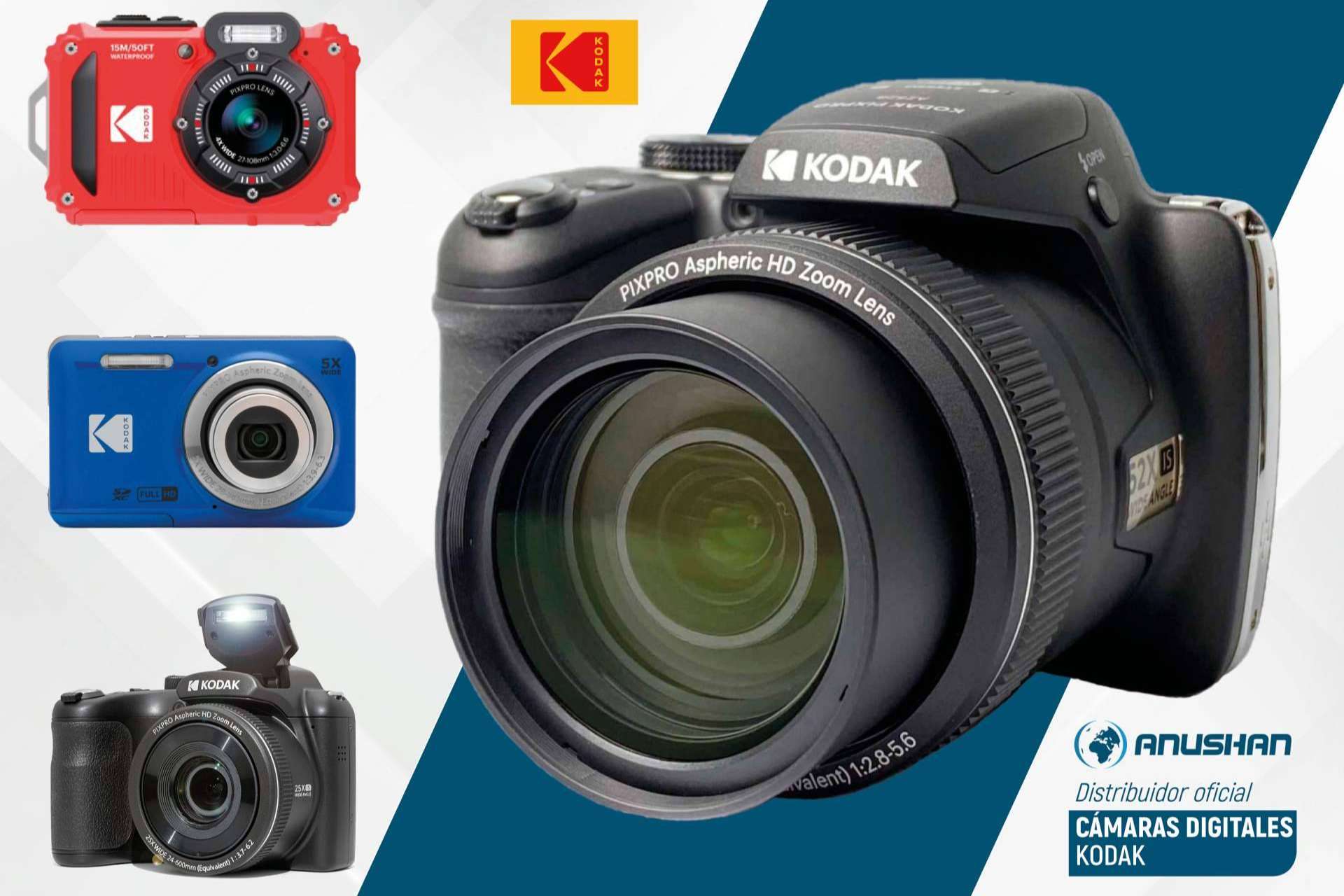 Kodak, una empresa que destaca por su calidad en equipos fotográficos