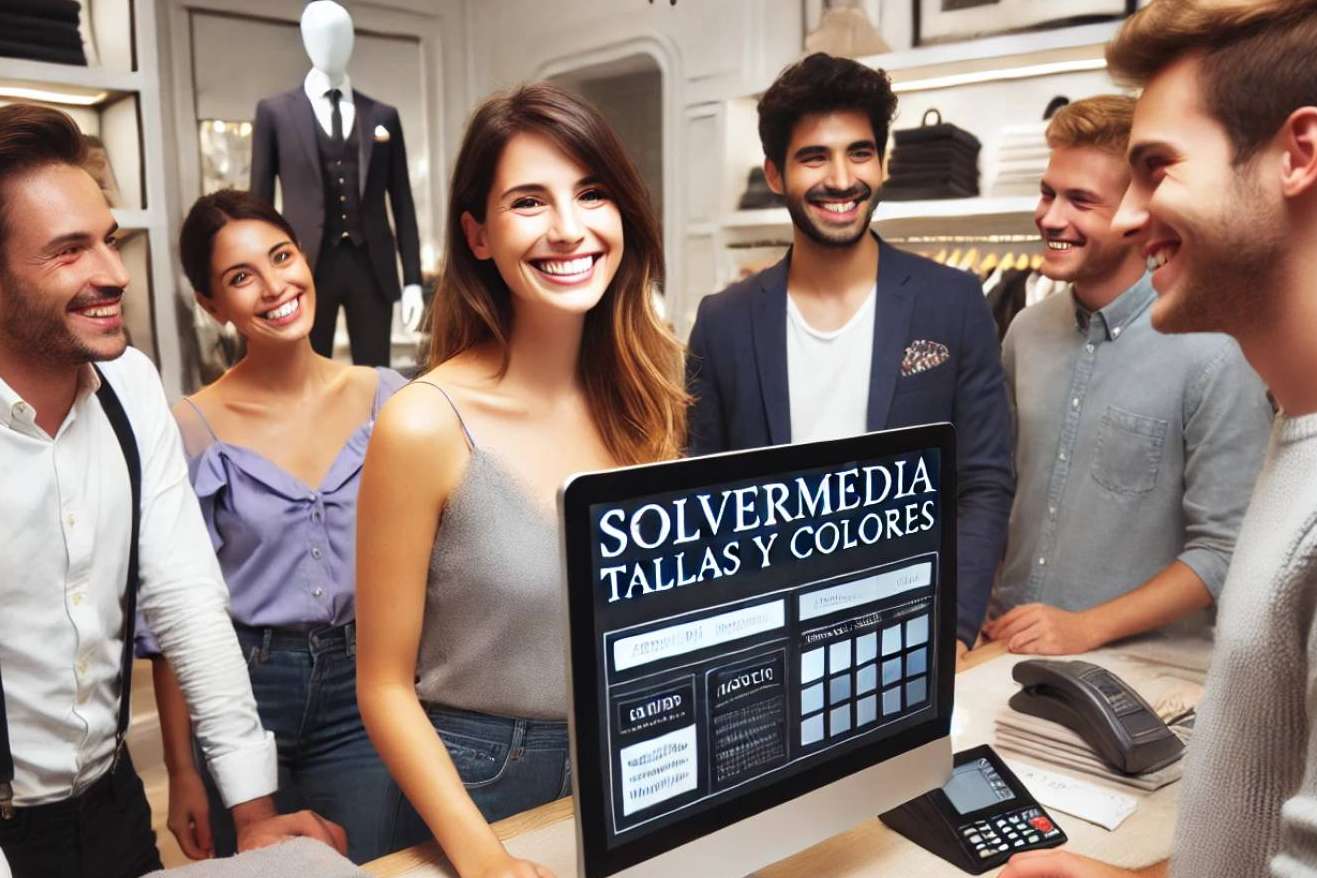 SolverMedia ofrece un software TPV para tiendas de ropa con tallas y colores
