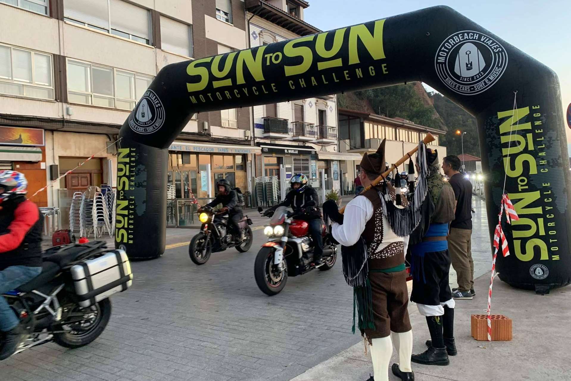 Recorrido por Asturias en moto de la mano del Sun to Sun Challenge