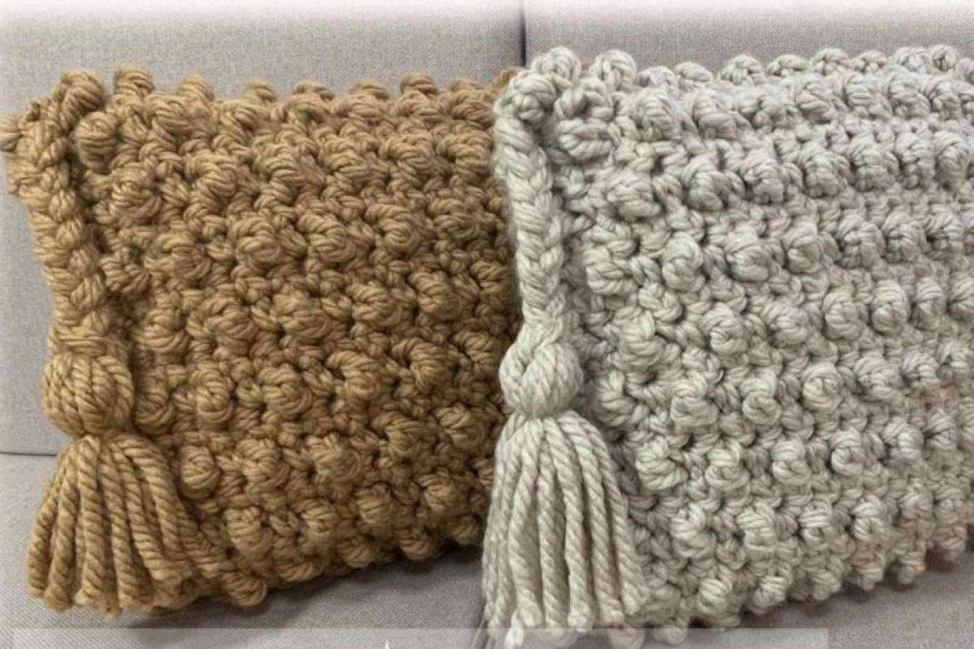 Calidez en cada rincón del hogar con cojines, alfombras y mantas de Lidia Crochet Tricot