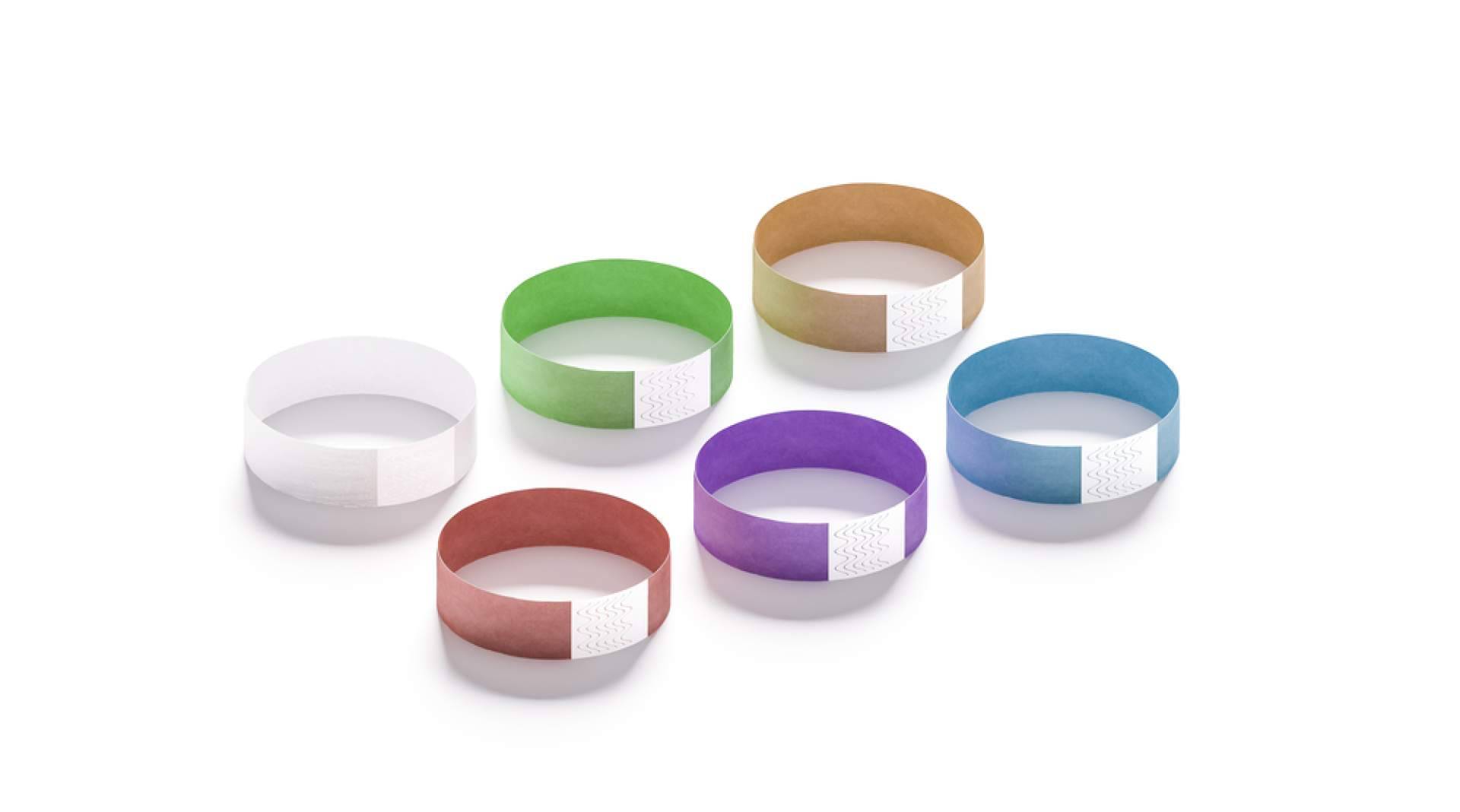 Pulseras de papel Tyvek de Misterpulseras.com, seguridad y personalización para eventos y campañas