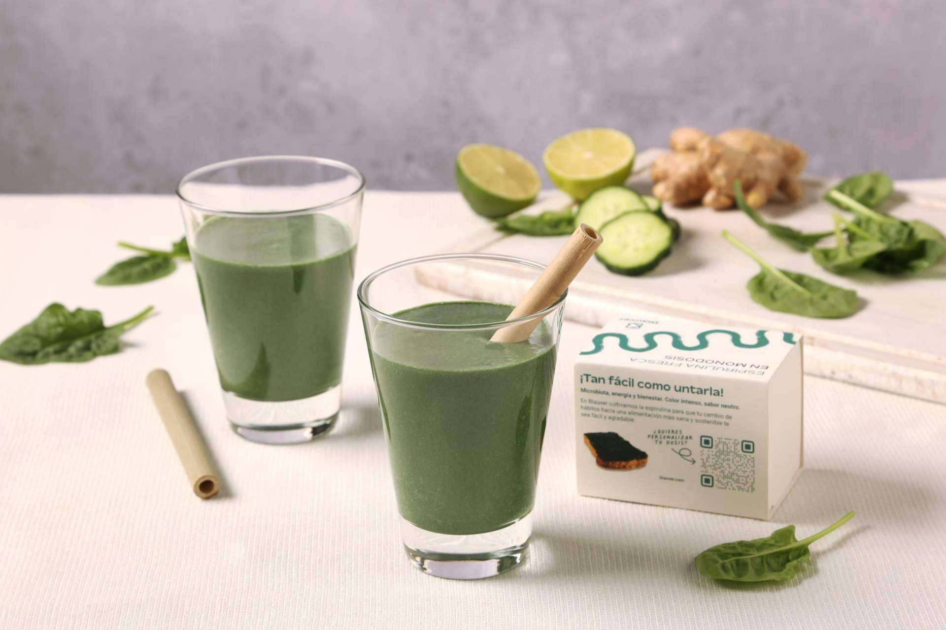 Blauver ofrece espirulina fresca y ecológica para una alimentación saludable