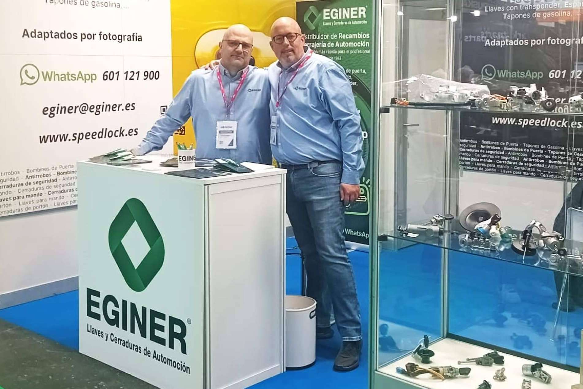 Éxito de participación en el stand de EGINER durante Motortec 2025