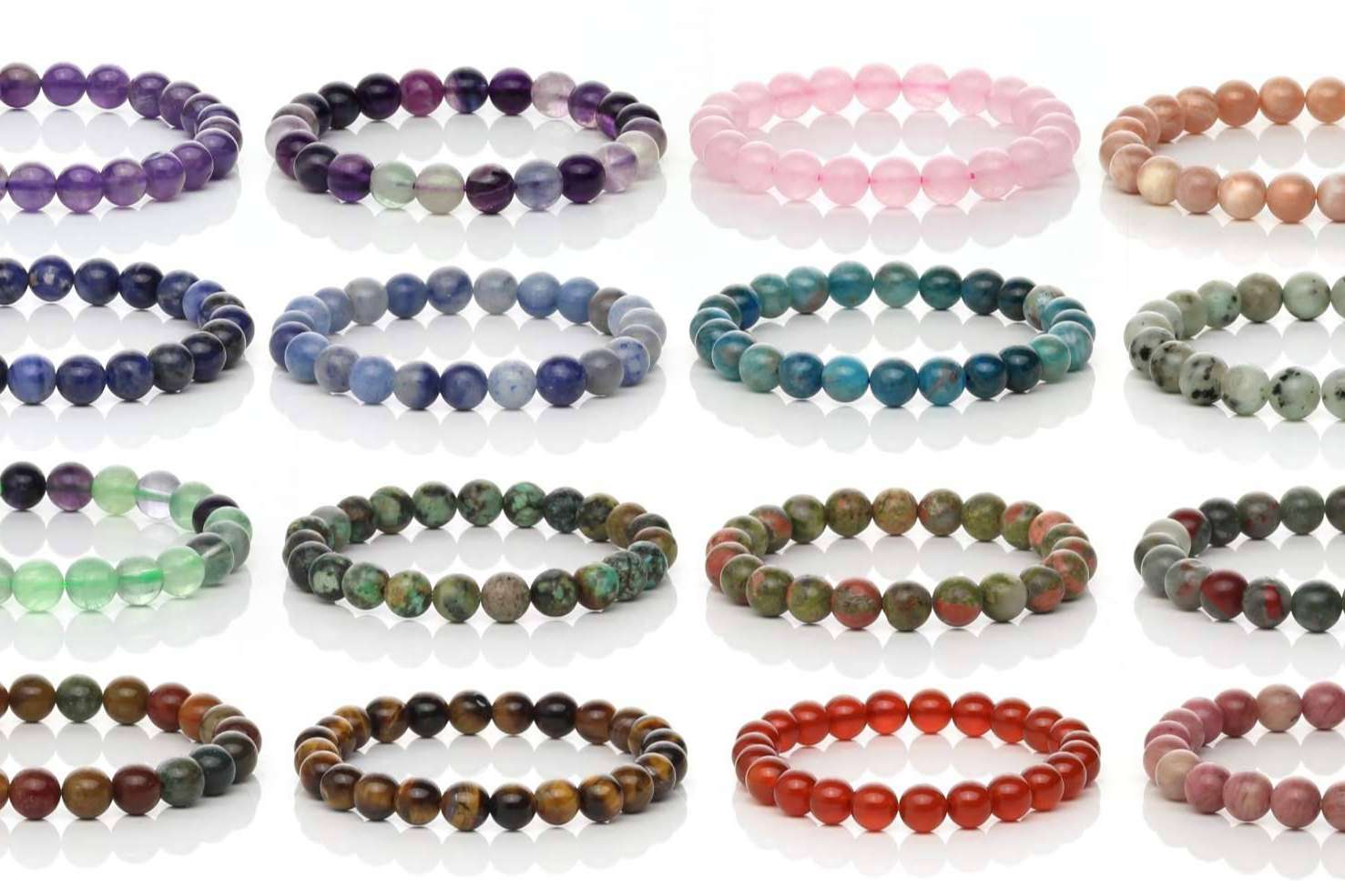 UniArt Minerales ofrece una amplia gama pulseras de minerales a través de su tienda online