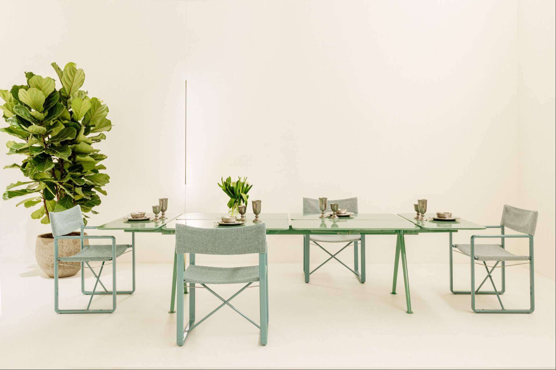 Diseño contemporáneo y belleza artesanal en la muestra de Paola Lenti en Madrid