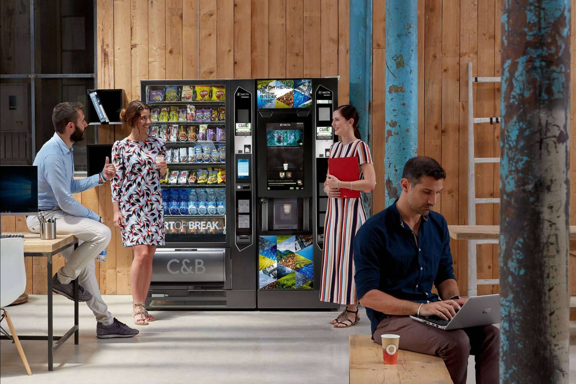 Vending, café y agua, esenciales en las zonas de descanso para mejorar el bienestar laboral