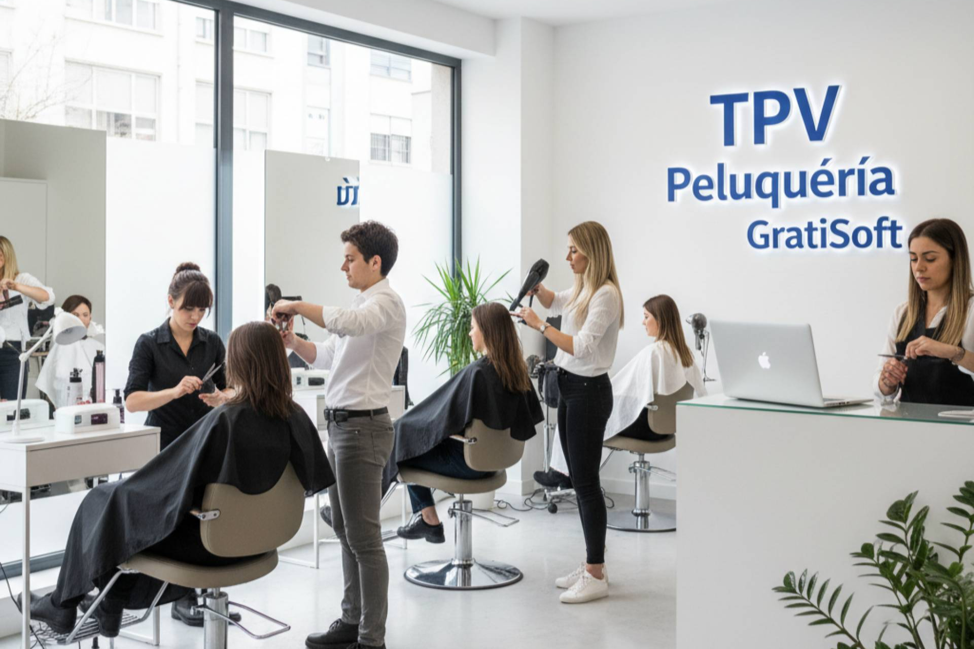 Solución TPV para peluquería con cumplimiento fiscal garantizado, de la mano de Gratisoft