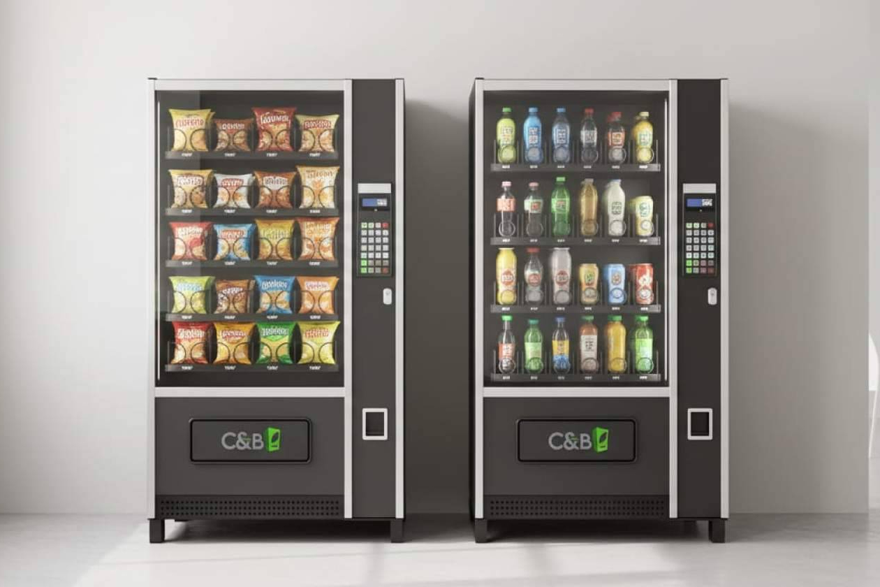 C&B Señor facilita la automatización del consumo en oficinas y negocios mediante máquinas vending