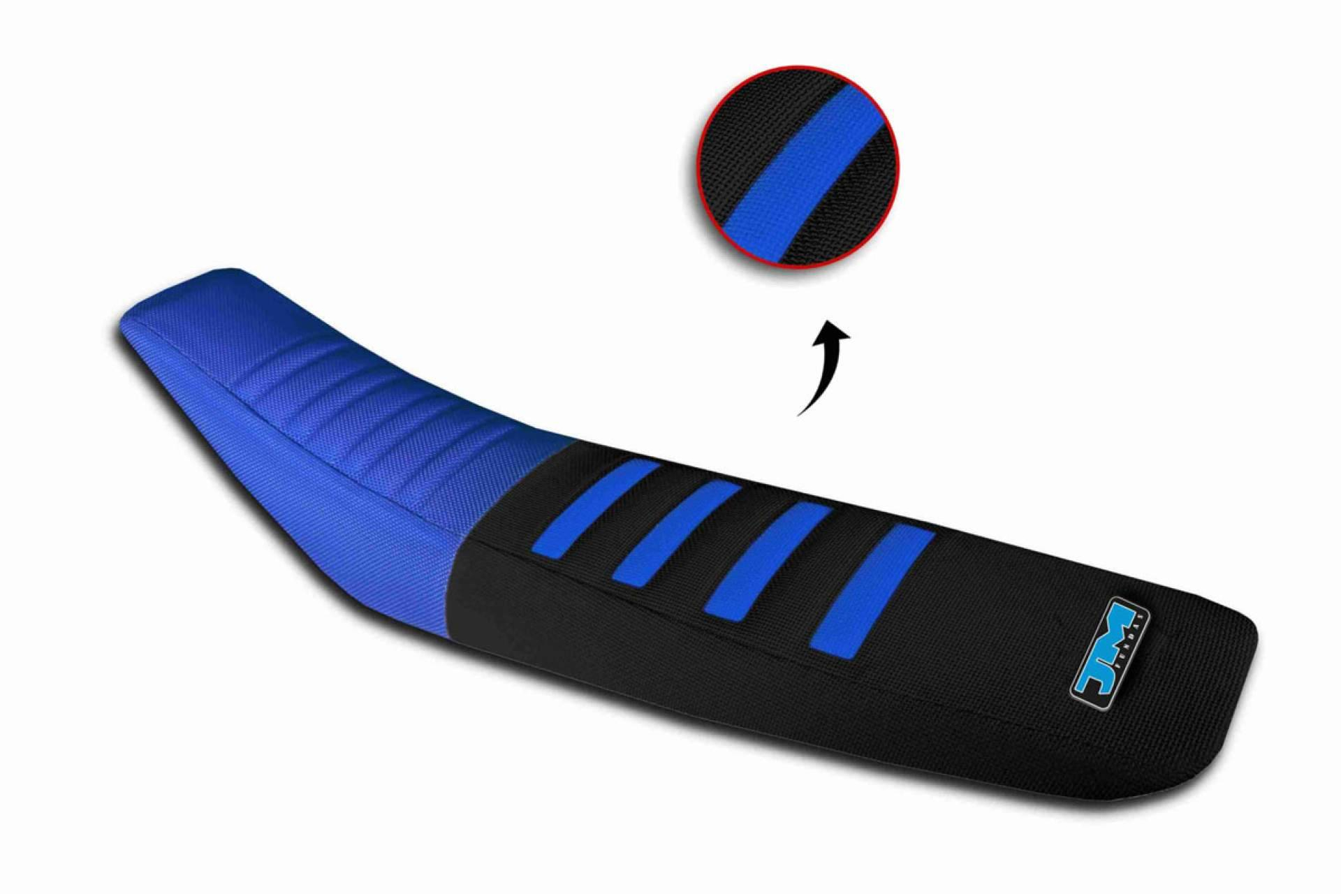 JM-FUNDAS sustituye el gel por espumados confortables en asientos de moto con acabados artesanales