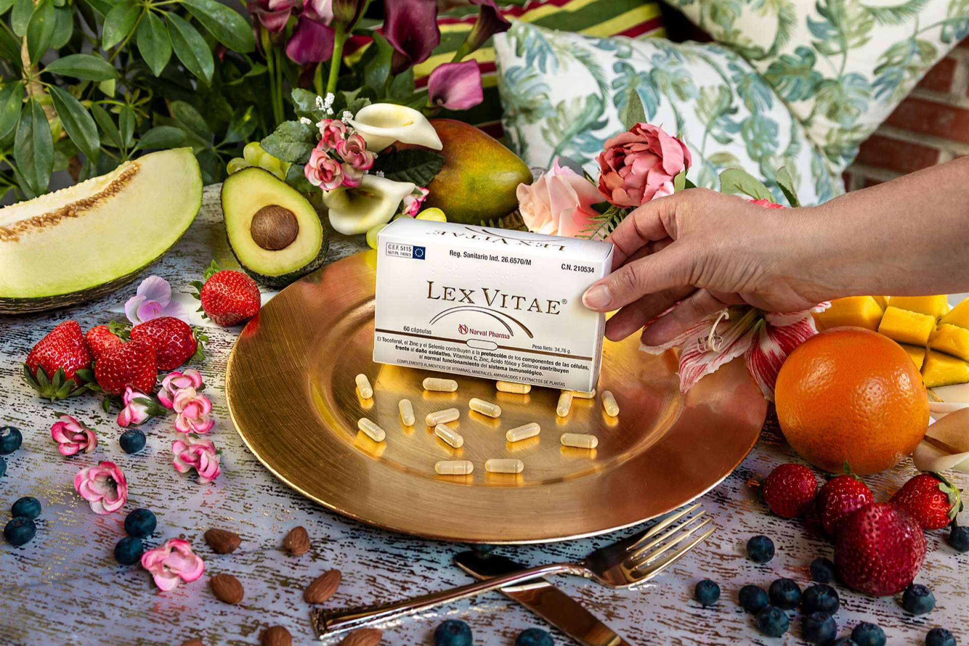 Con Lex Vitae, el cuerpo obtiene antioxidantes esenciales y un refuerzo inmunitario