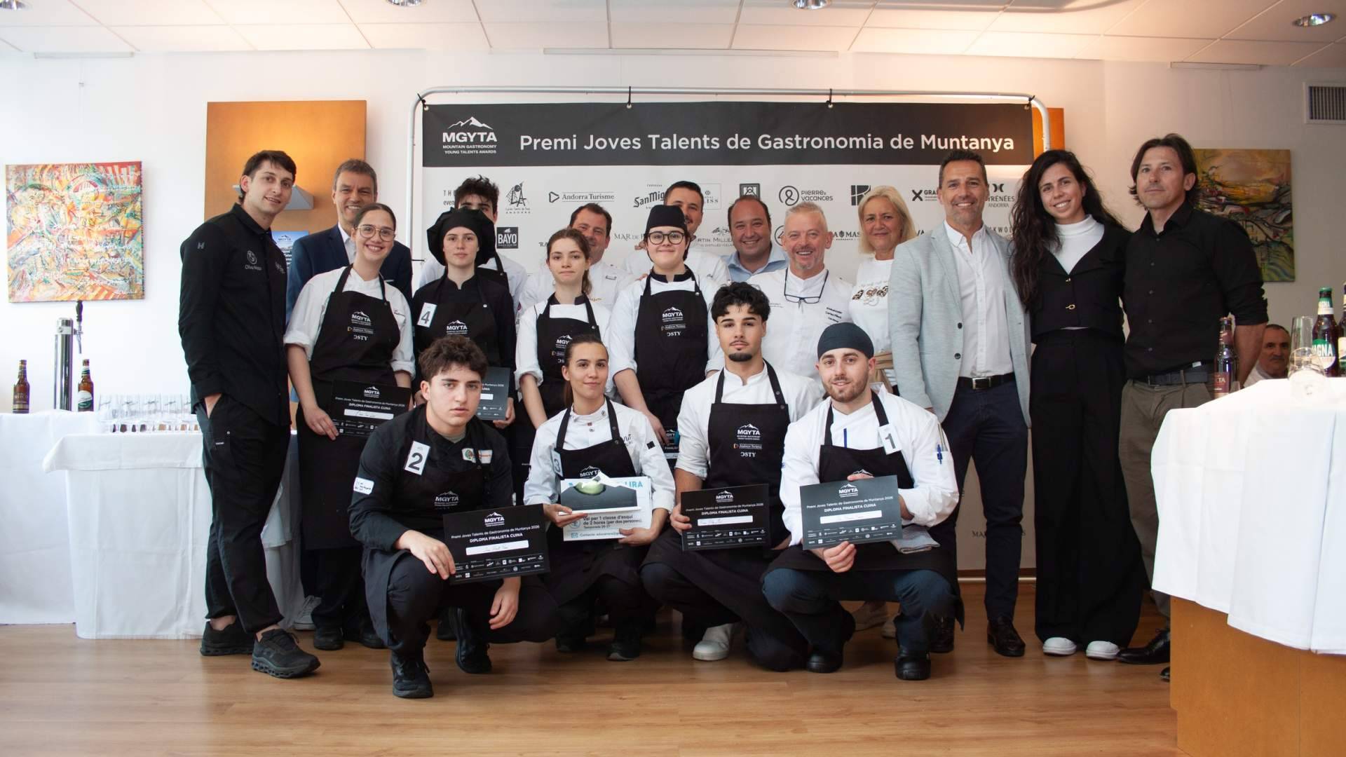 Andorra reúne 15 jóvenes talentos de la gastronomía de montaña en la primera edición de los MGYTA