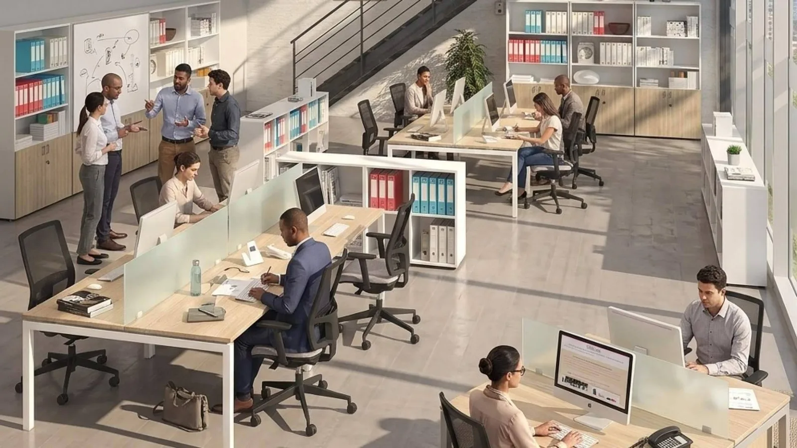 El mobiliario de oficina gana protagonismo en la creación de espacios de trabajo más productivos