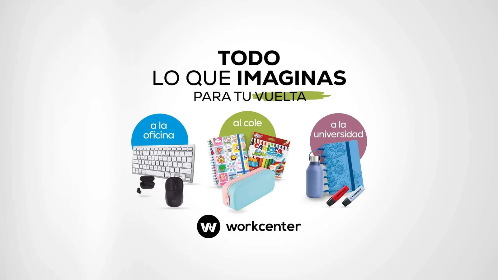 Workcenter refuerza su campaña Vuelta al Cole 2026 con soluciones para estudiantes, profesionales y centros educativos